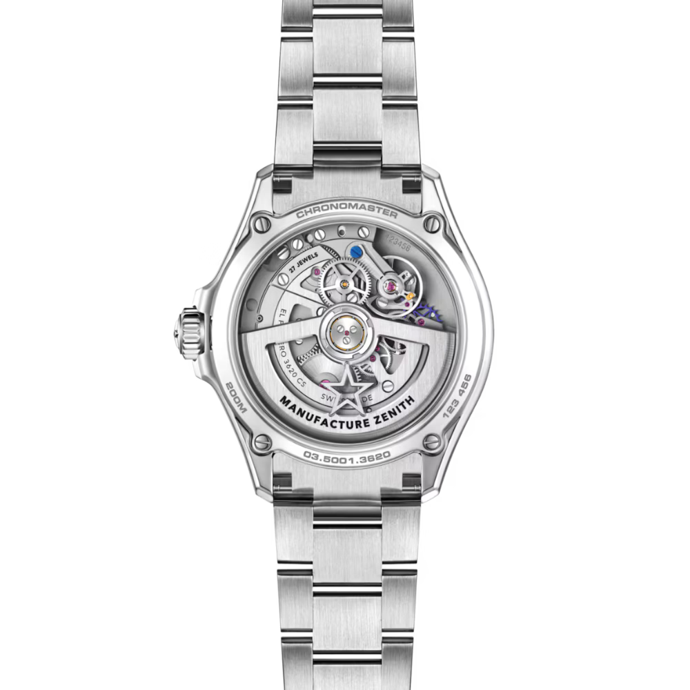 Zenith Chronomaster Solo Sport Brown 40mm 03.5001.3620/72.M5000 caseback