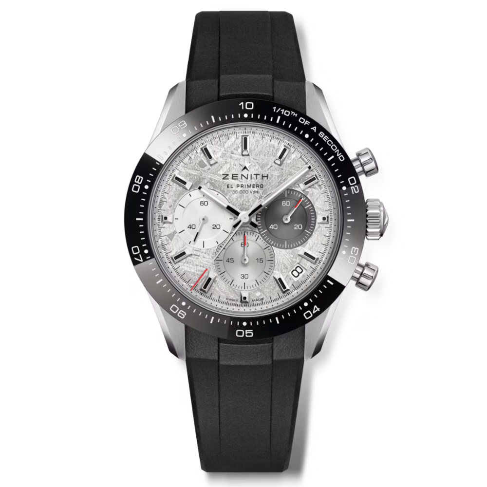 Zenith Chronomaster Sport Meteorite White 41mm 03.3120.3600/76.M3100 black strap version