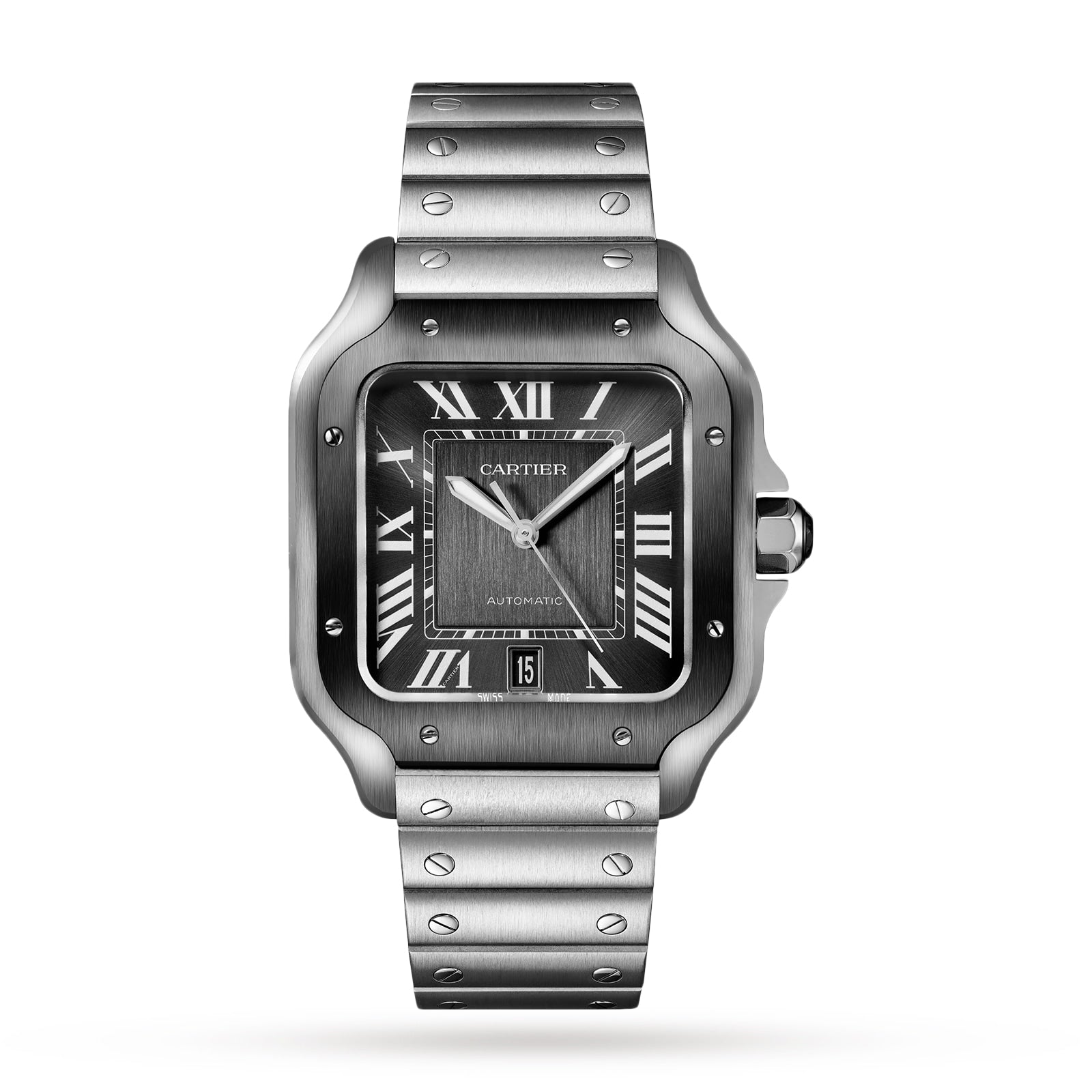 Cartier Santos Gray Dial WSSA0037