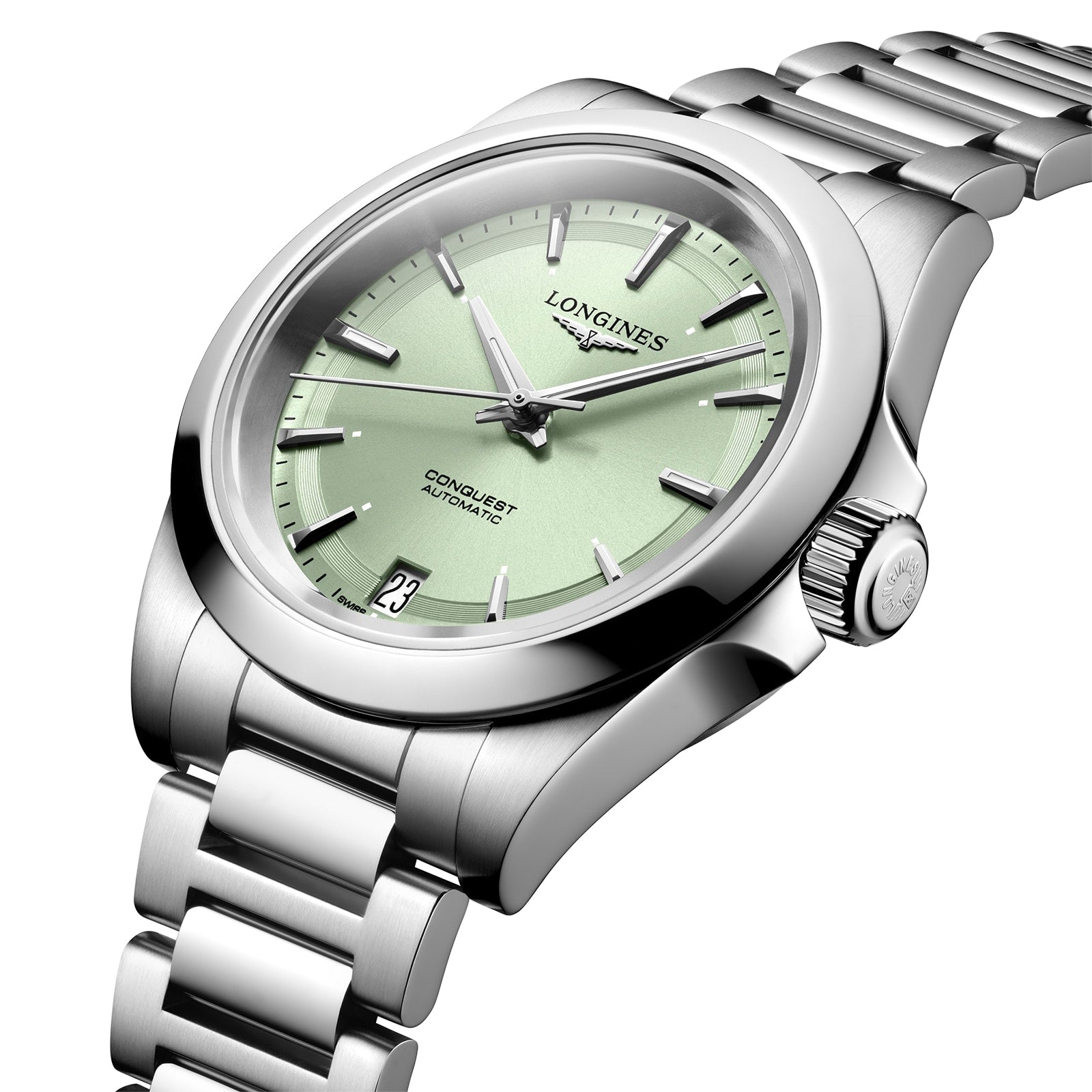 Side View Longines Conquest 34mm L34304026