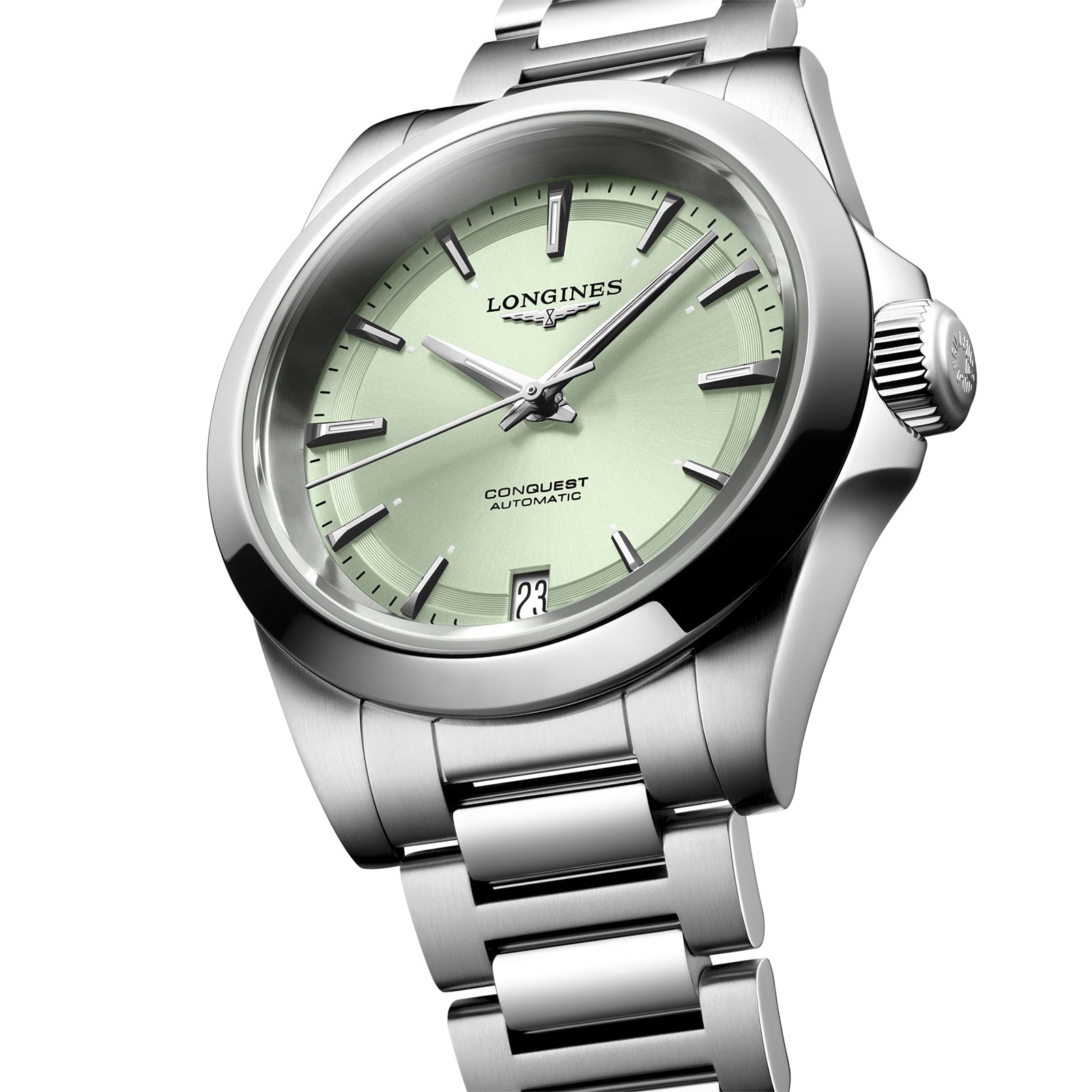 Angle View of Longines Conquest 34mm L34304026 