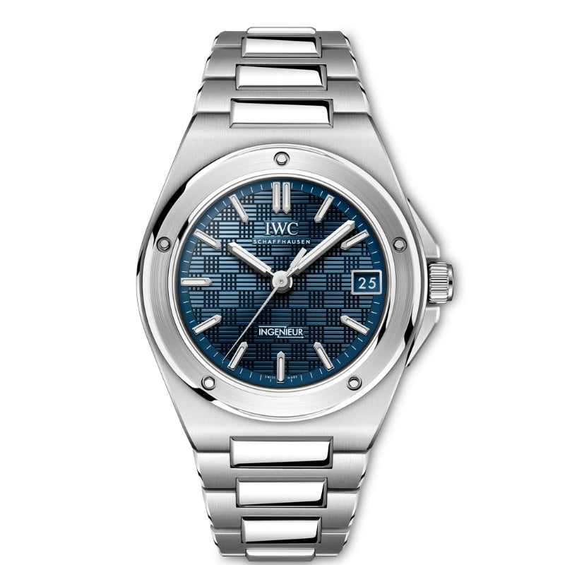 Front View Of IWC Ingenieur Automatic 35 Watch.