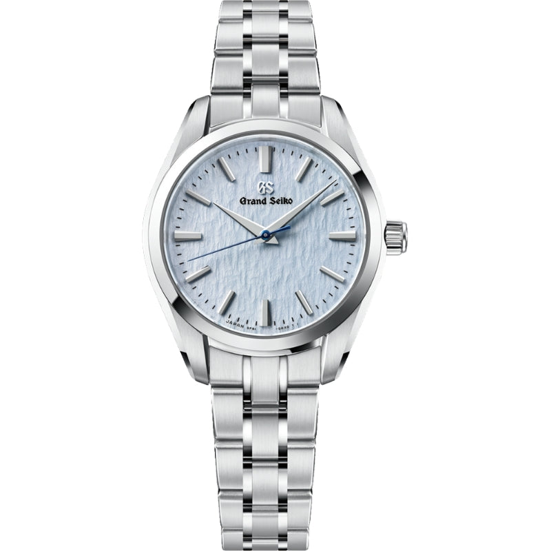 Front View OF Grand Seiko Heritage Collection 'Skyflake' Annual Accuracy Quartz .