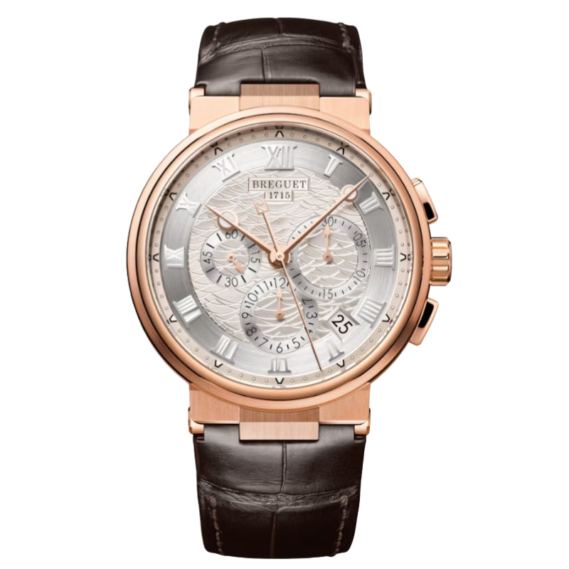 Front View OF Breguet Marine Chronographe 5527