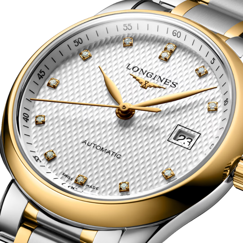 Front Side Close View Of Longines Master Collection 29mm.