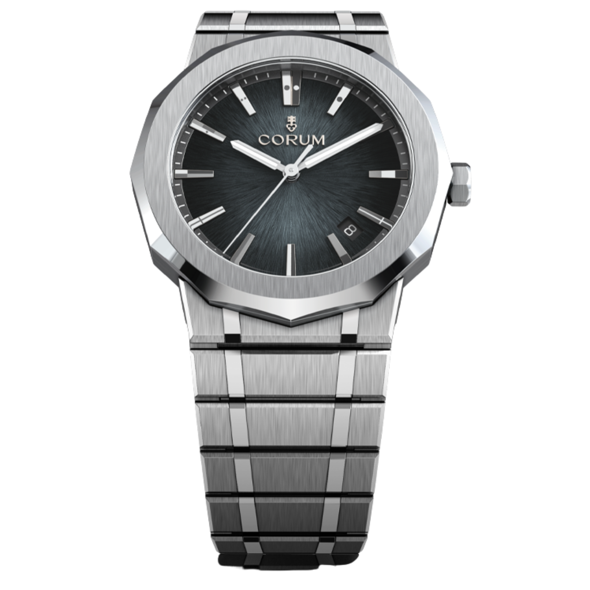 Main View of Corum Admiral 39mm Automatic Petrol Sunburst A39.231.AQ0.0G