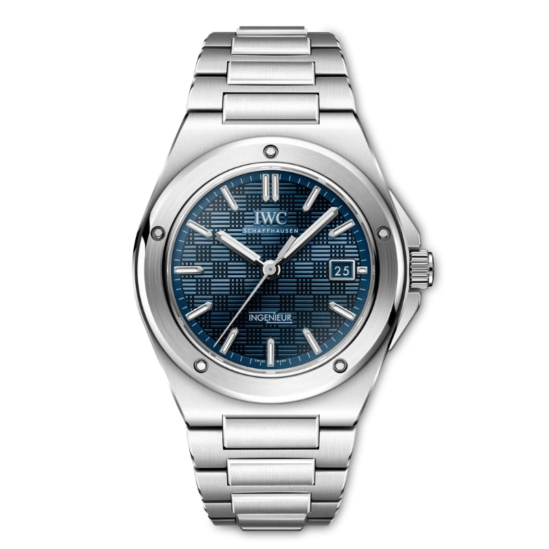 Front View Of IWC Ingenieur Automatic 40 Watch.