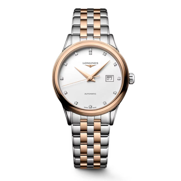 Front View Of Longines Flagship Classic 30mm.