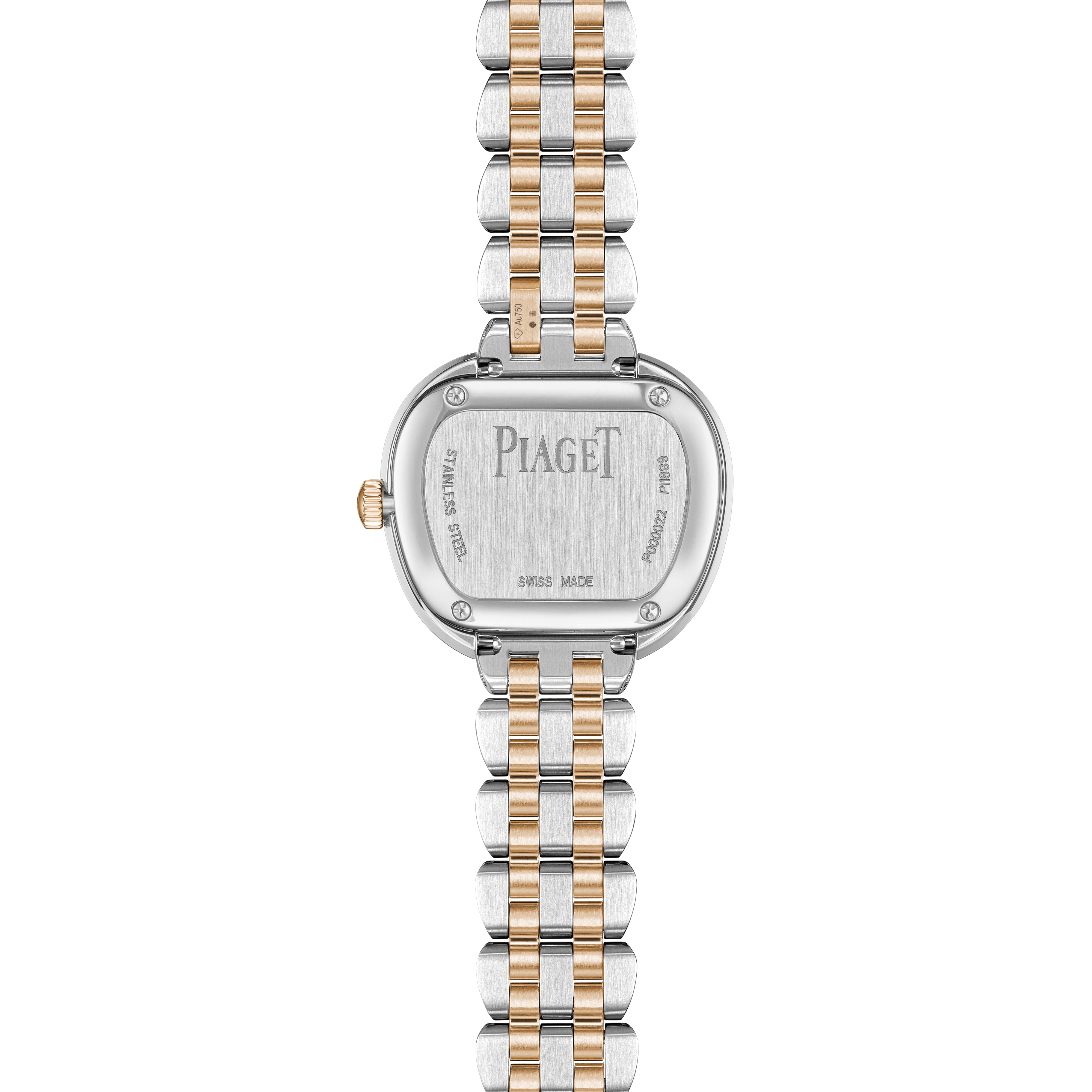 Back View of Piaget G0A50301 Sixtie Steel Rose Gold 29mm Quartz Watch