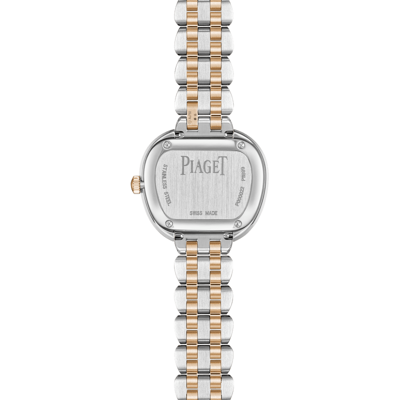 Back View of Piaget G0A50301 Sixtie Steel Rose Gold 29mm Quartz Watch