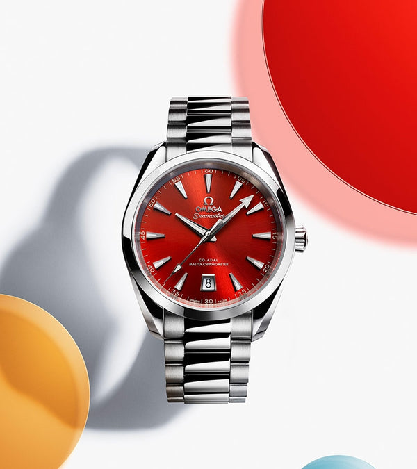Omega Seamaster Aqua Terra Shades Terracotta Red 38mm 22010382013003