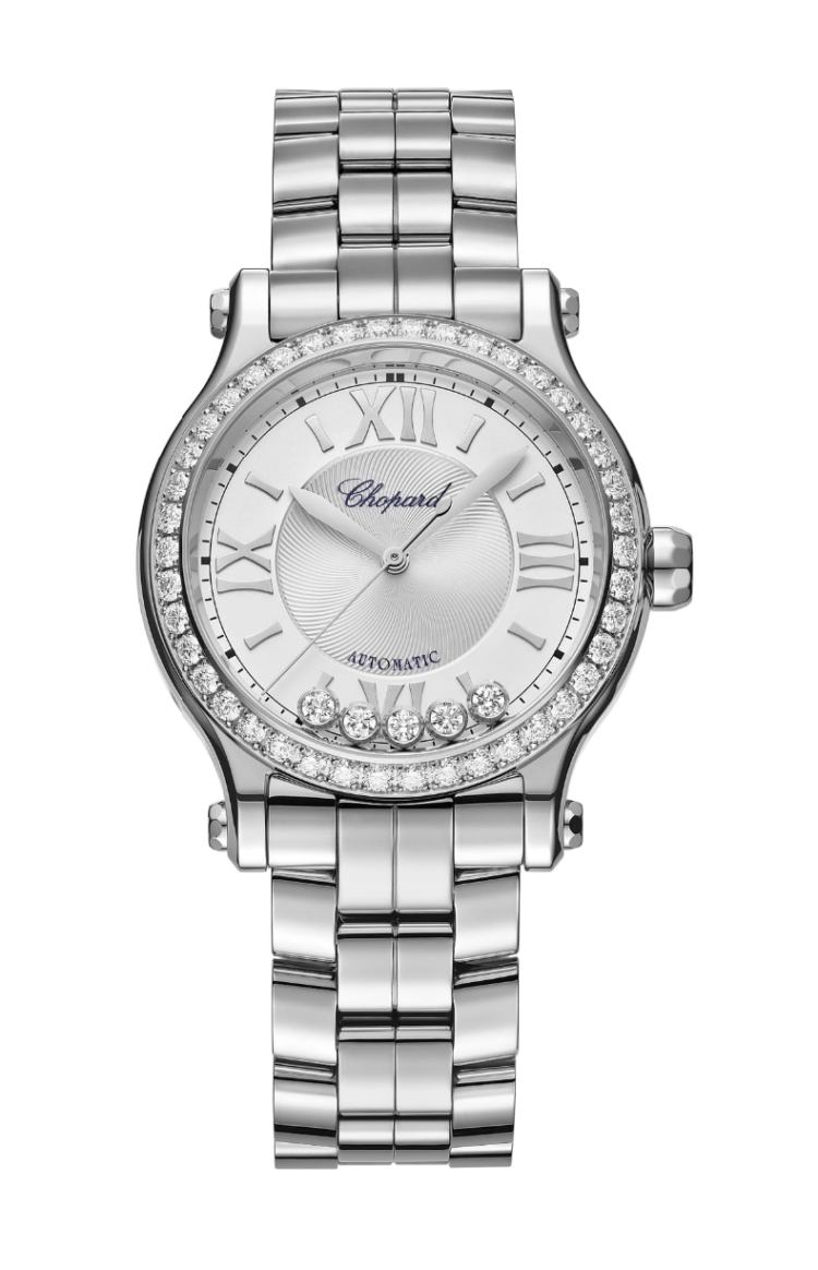 Chopard Happy Sport Steel Automatic 33m Diamond Watch