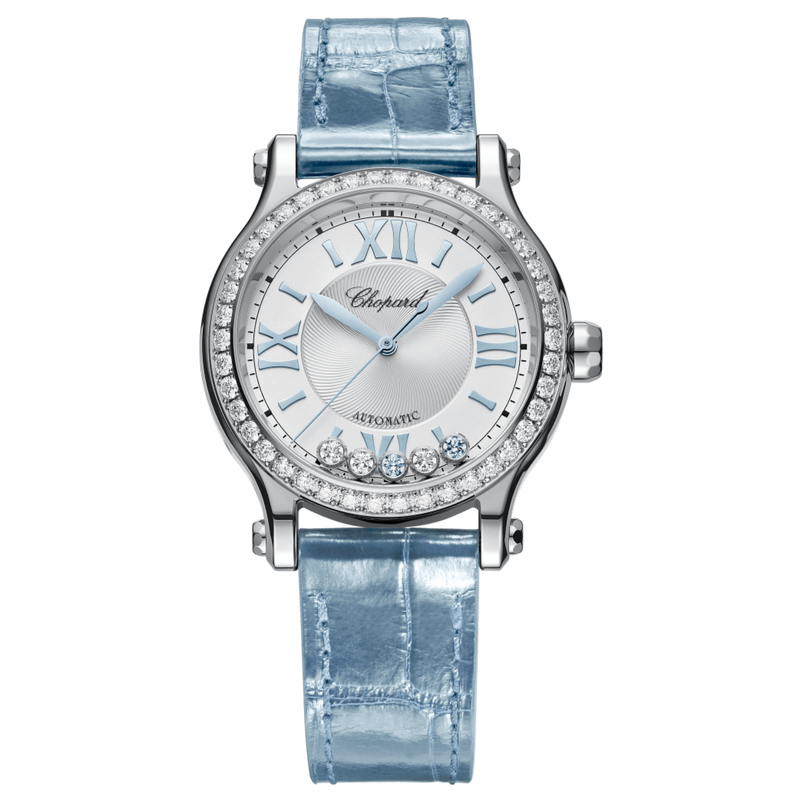 Chopard women's happy sport diamond watch online