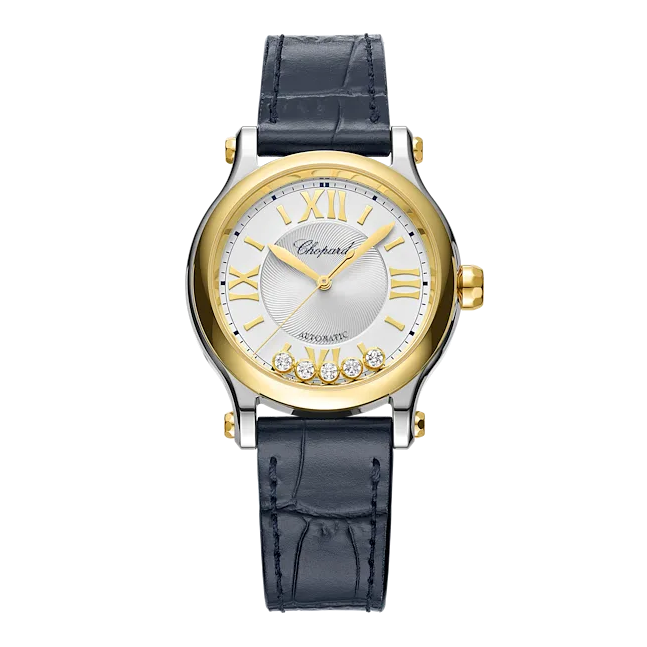 Front View of Chopard Happy Sport Automatic 33mm 278608-4001