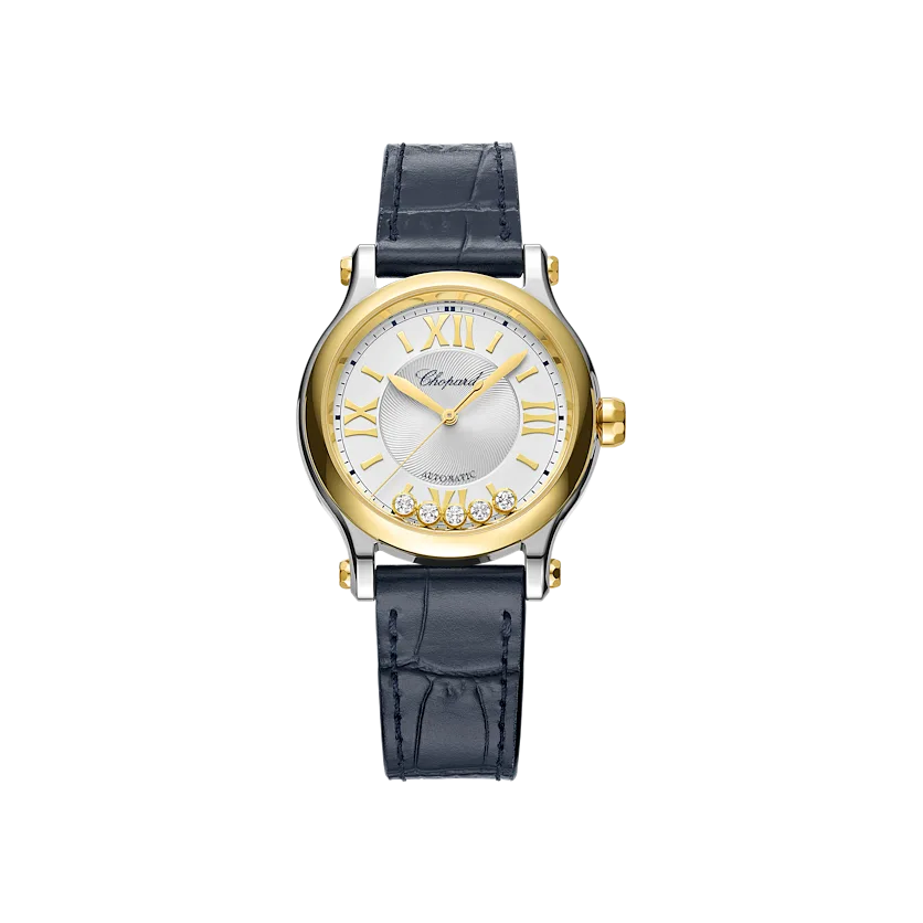 Front View of Chopard Happy Sport Automatic 33mm 278608-4001