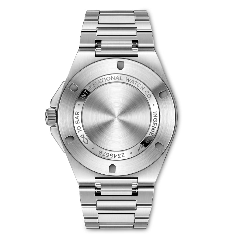 Back View Of IWC Ingenieur Automatic 40 Watch.