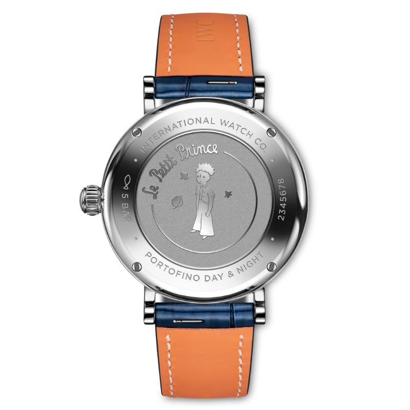 Back View Of IWC Portofino Automatic Day & Night 34 Le Petit Prince.