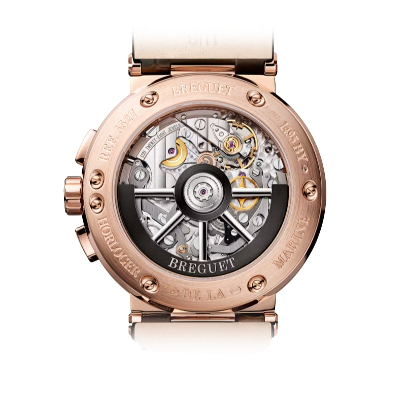 Front View OF Breguet Marine Chronographe 5527