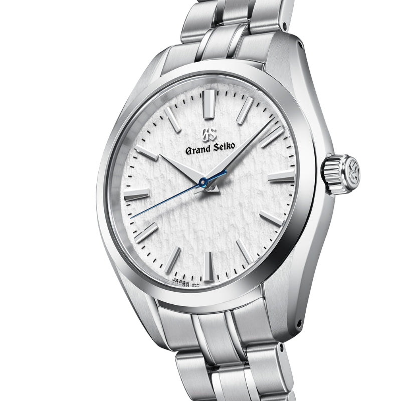 Side View Of Grand Seiko Heritage Collection 'Snowflake' Annual Accuracy Quartz SBGX359