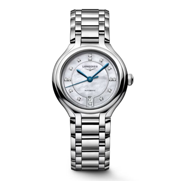Full View Of Longines PrimaLuna Automatic Steel 30mm L81234876.