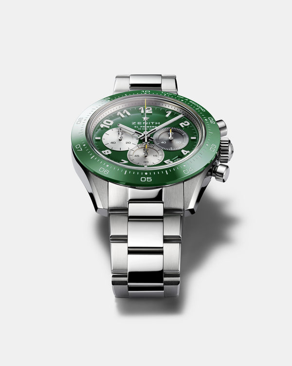 Zenith Chronomaster Sport Aaron Rodgers Green Limited Edition Chronograph Watch