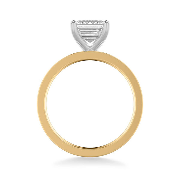 Side profile of Classic Engagement Ring 3.5mm 