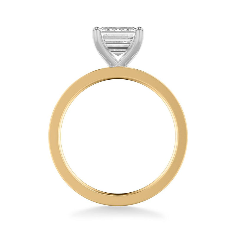 Side profile of Classic Engagement Ring 3.5mm 