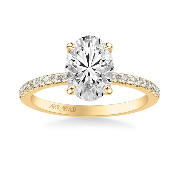 Floral Petal Diamond Setting
