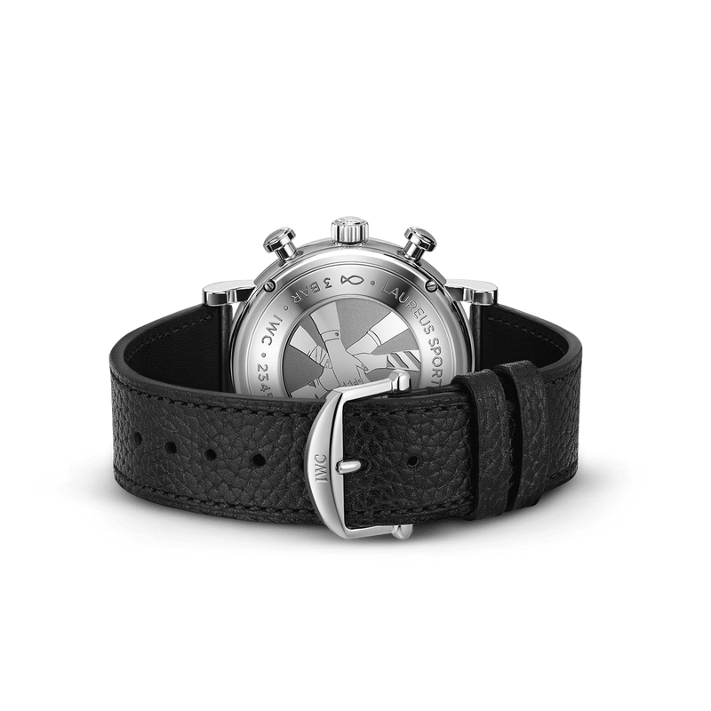 Buckle view of IWC Portofino Chronograph 39 Edition “Laureus Sport For Good” IW391408