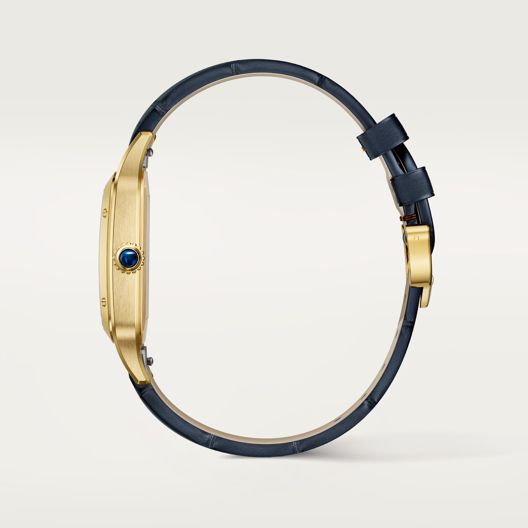 Side of Cartier Santos-Dumont Extra Large Model Yellow Gold WGSA0108