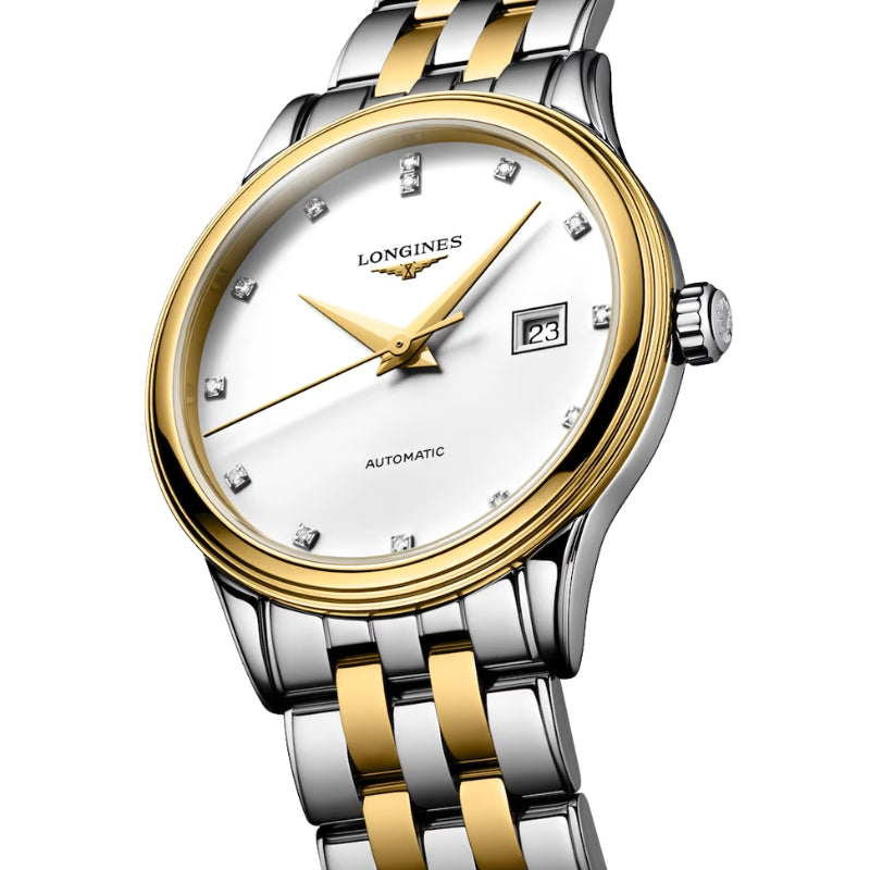 Front Side View Of Longines Flagship Classic 30mm.
