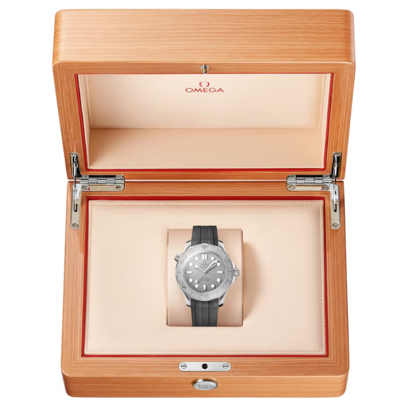 Box View Of Omega Diver Seamaster 300M 42mm.