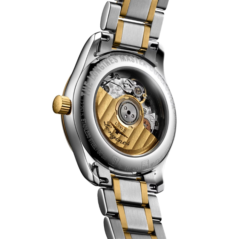 Back VIew Of Longines Master Collection 29mm.