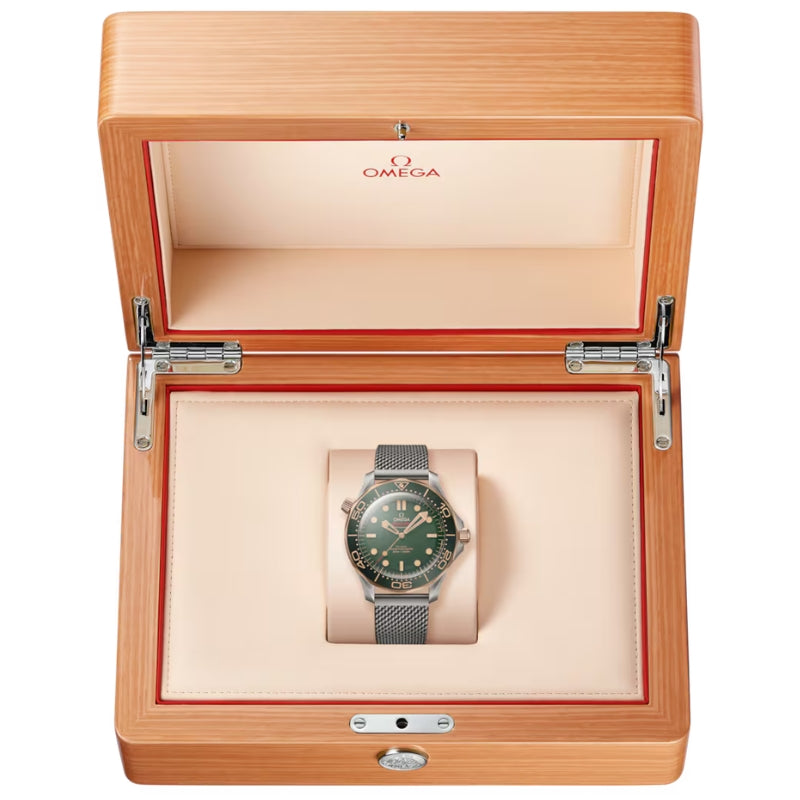 Box View Of Omega Diver Seamaster 300M 42mm.