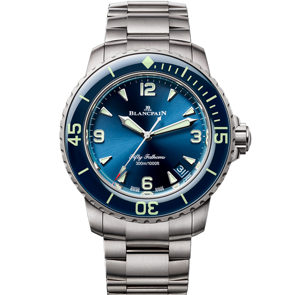 Blancpain Fifty Fathoms Titanium Blue 42mm