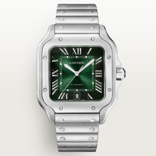 Cartier Santos de Cartier Large Model Green Dial WSSA0062