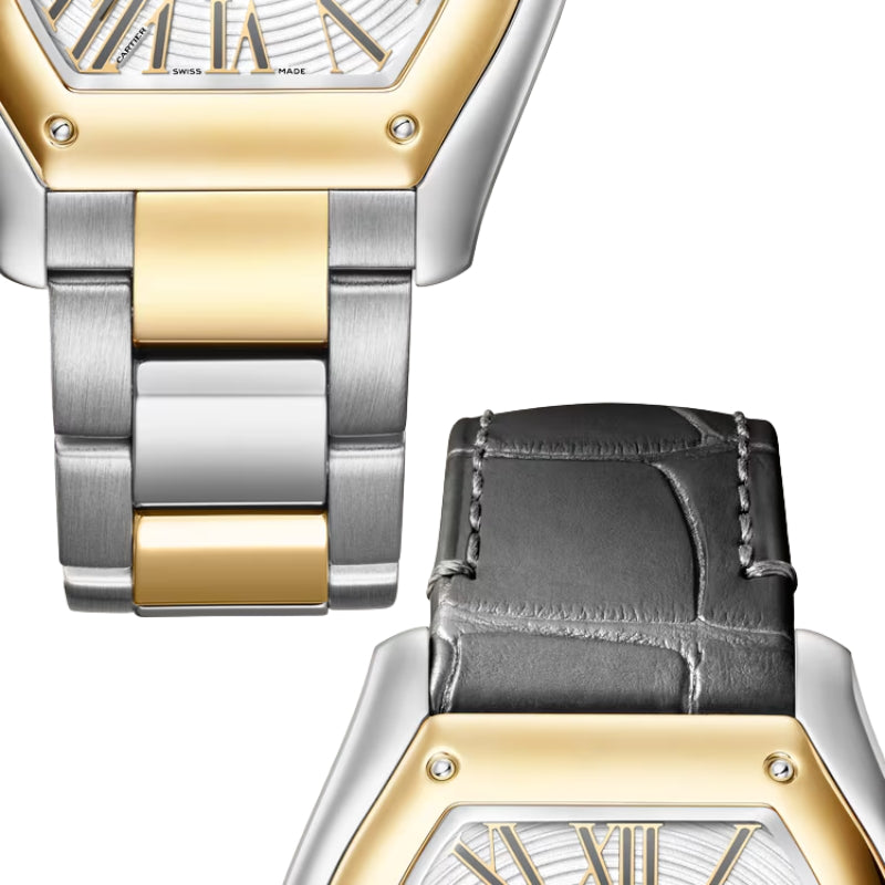 W2RD0009 | Cartier Roadster Yellow and Gold Medium model automatic