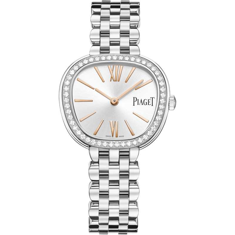 Sixtie Stainless Steel with Diamonds Watch