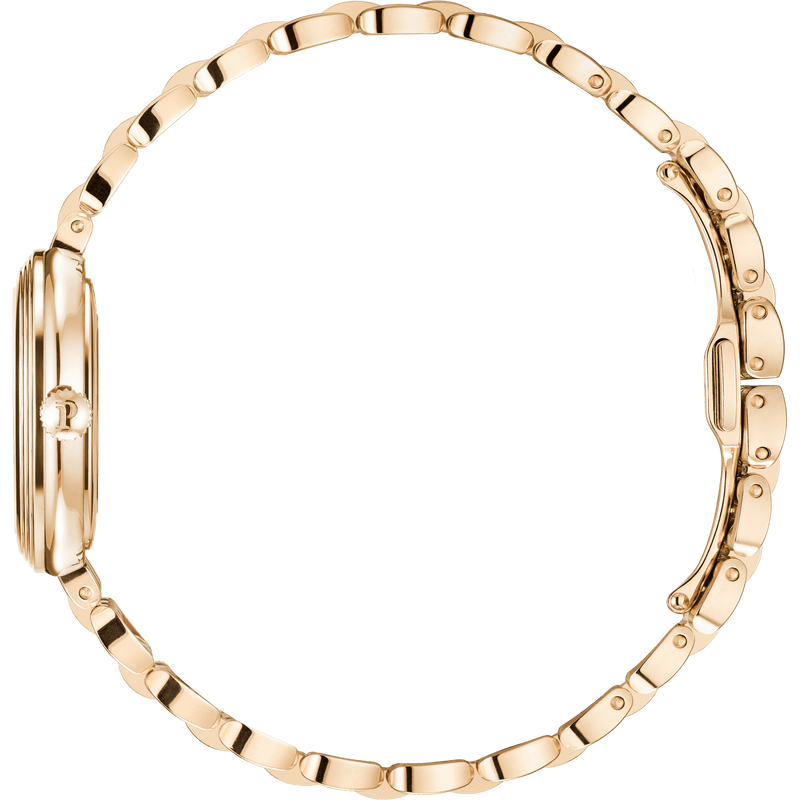 Side view of Piaget G0A50302Sixtie Rose Gold 29mm Quartz Watch