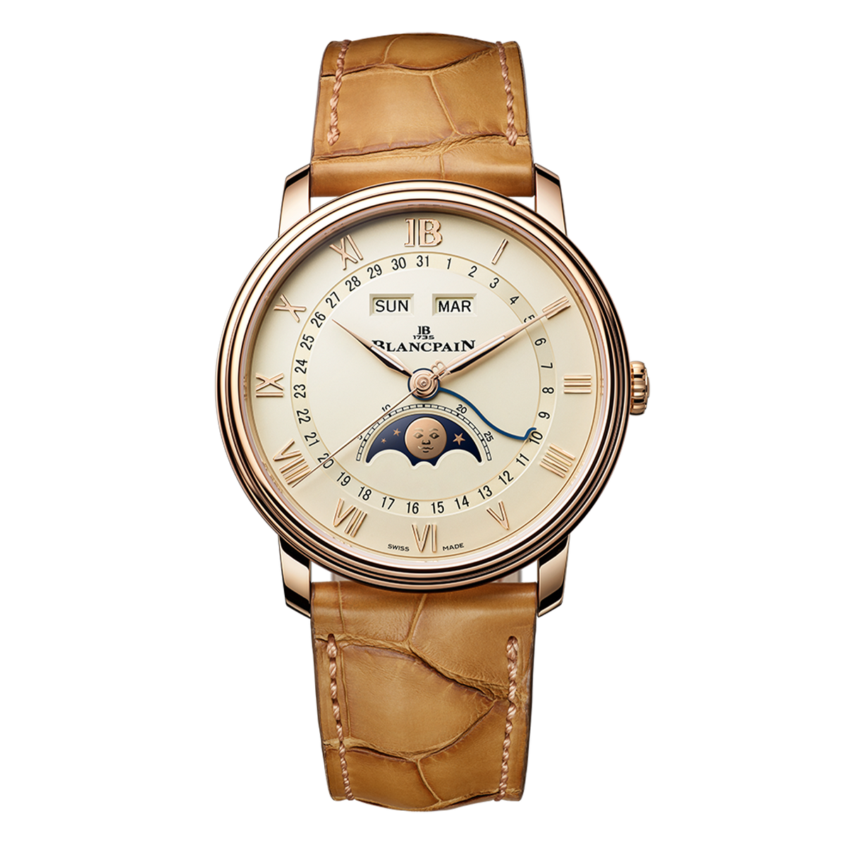 6654N-3642-55B Blancpain Villeret Quantième Complet Watch – C&C