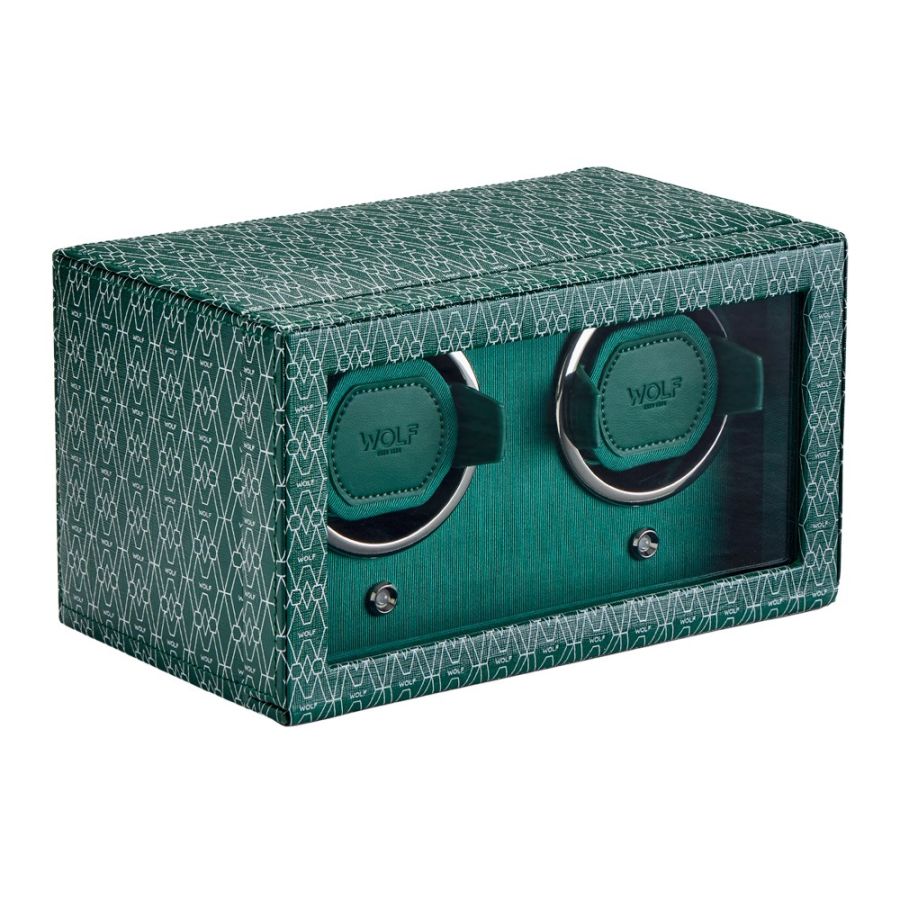 Side View of Wolf 1834 Signature Double Watch Winder 770230