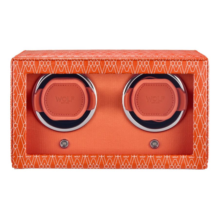 Front View of Wolf 1834 Signature Double Watch Winder 770239