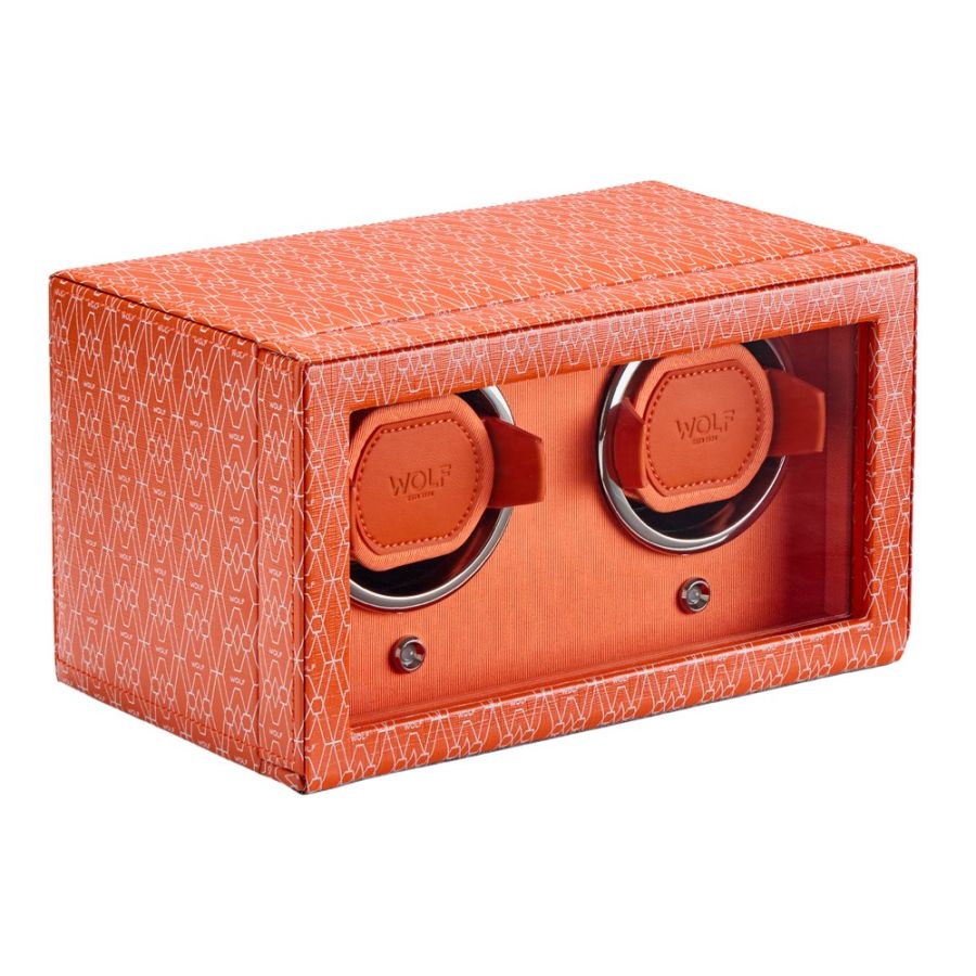Side View of Wolf 1834 Signature Double Watch Winder 770239