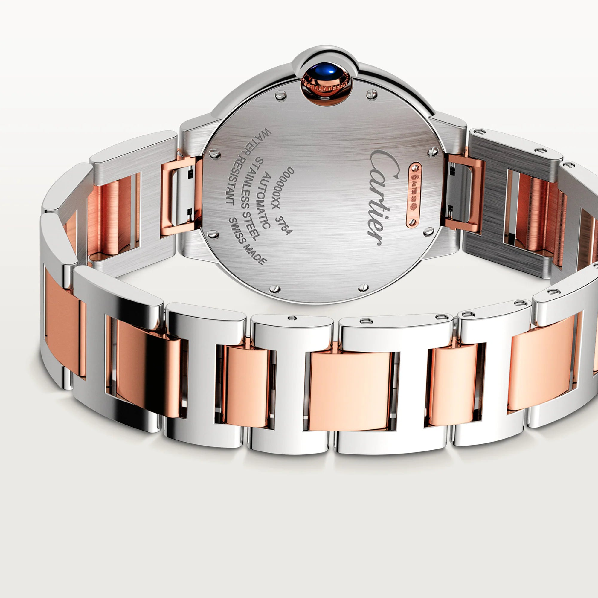 Back view of Cartier Ballon Bleu de Cartier watch W2BB0033