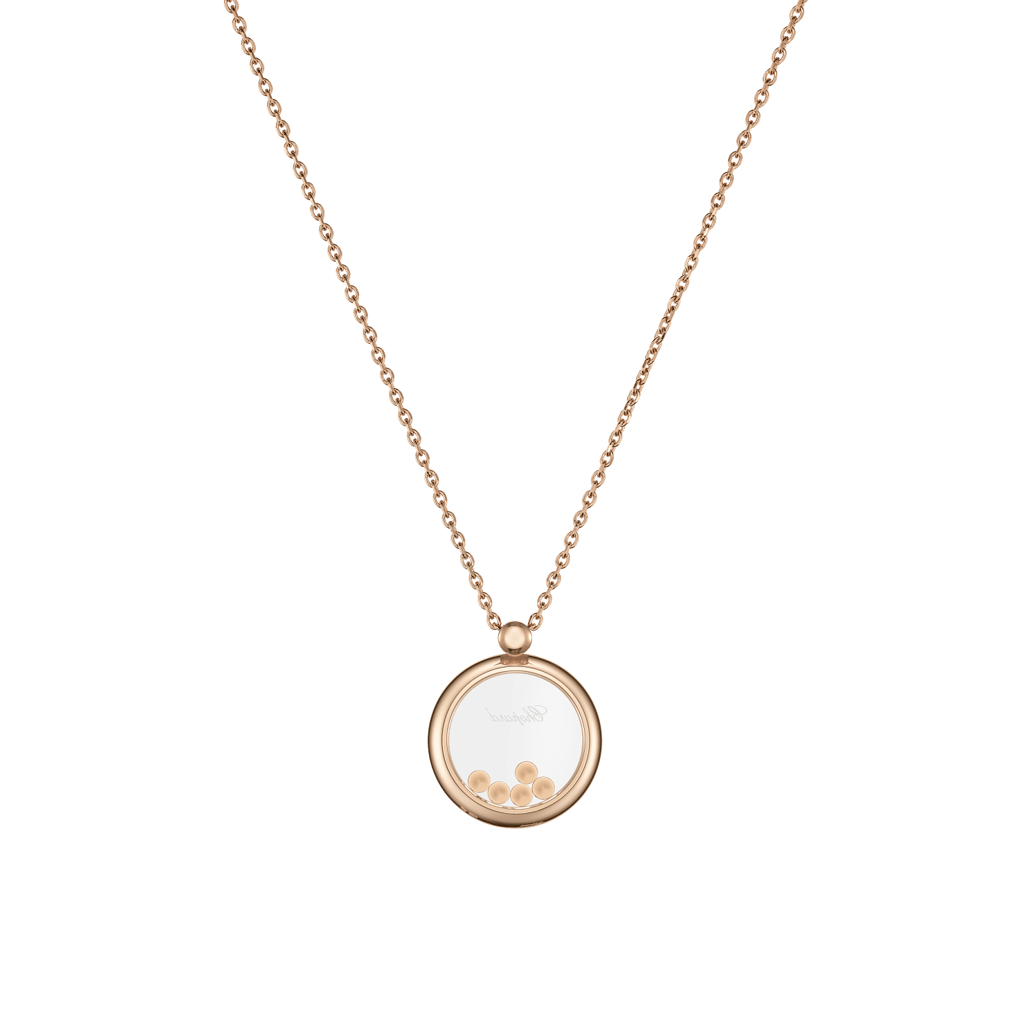Happy Diamonds Rose Gold Pendant