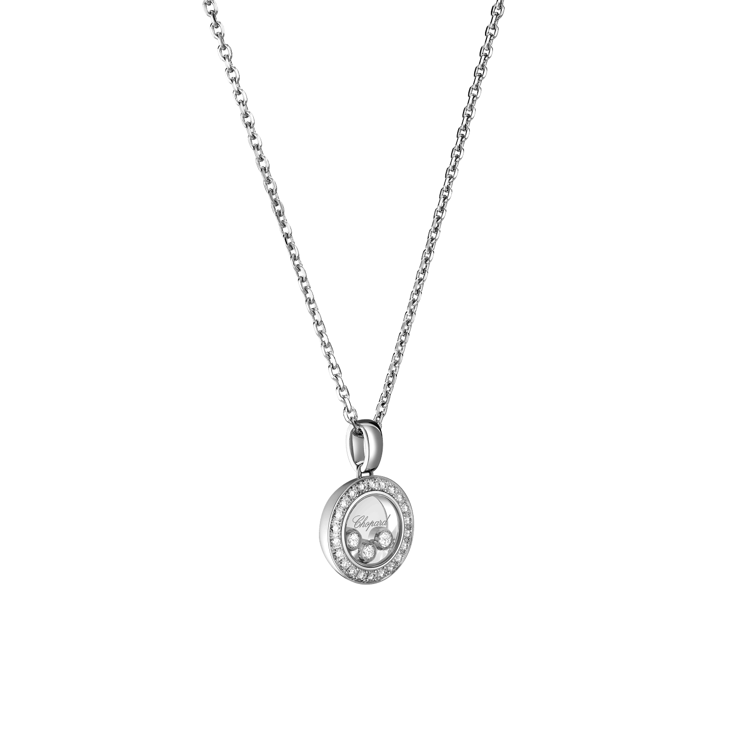 Happy Diamonds Icons white gold pendant