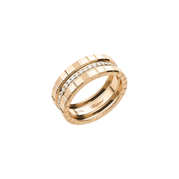 Ice Cube Ring Rose Gold
