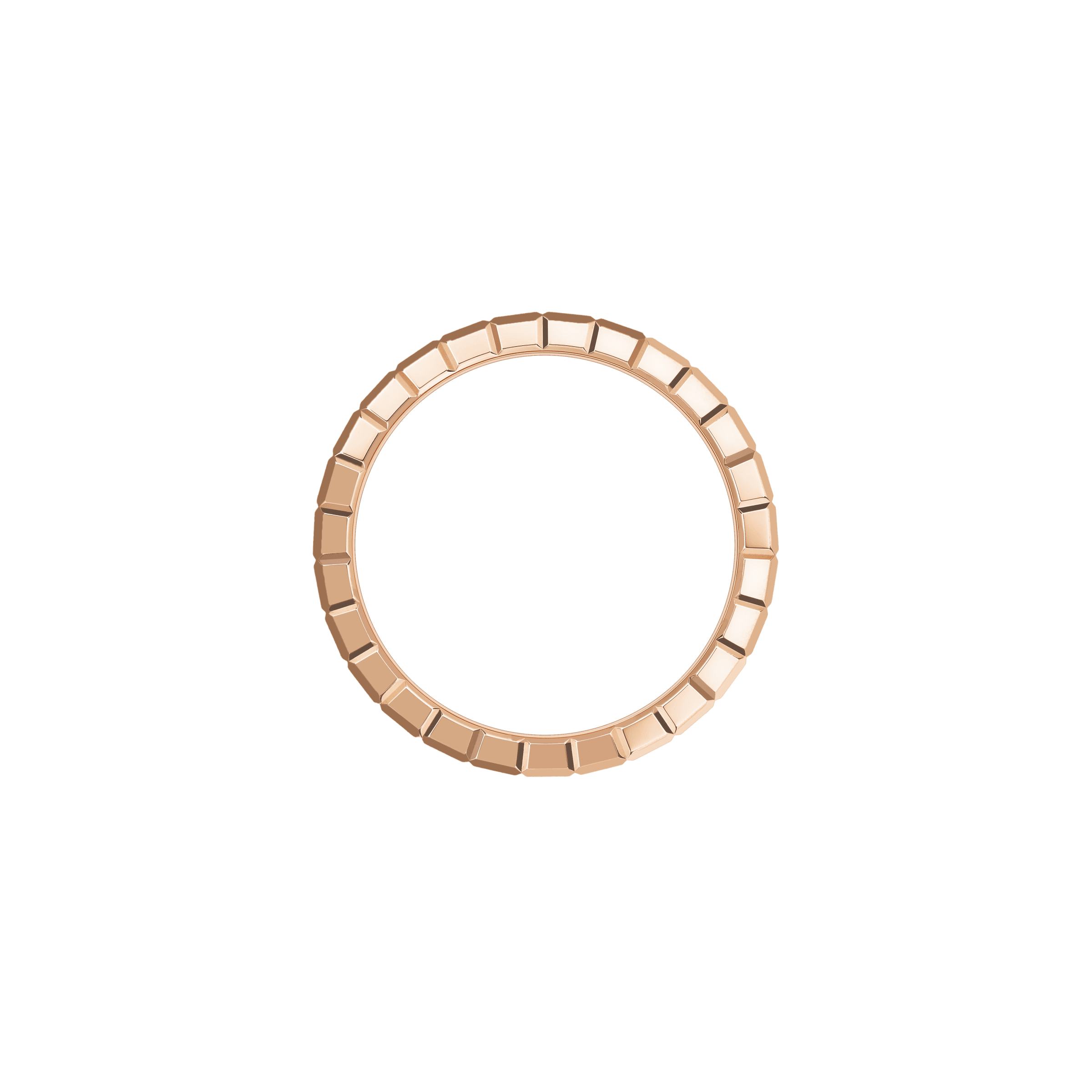 Ice Cube Ring Rose Gold 827005-5040