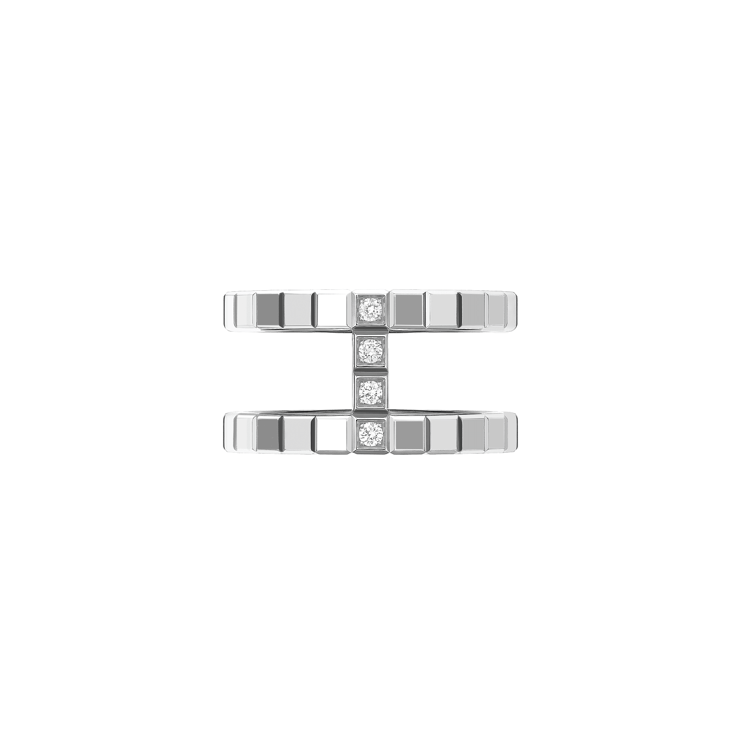 Chopard Ice Cube White Gold Diamond Ring