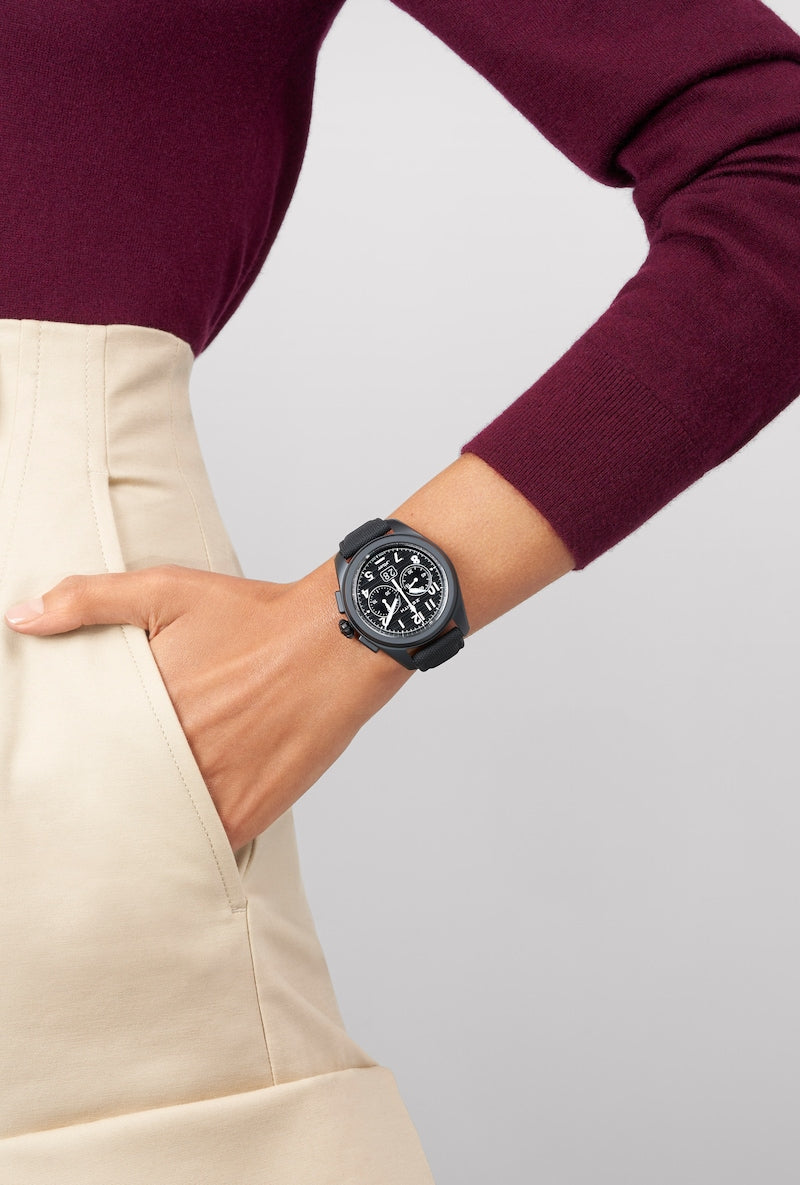 Zenith 49.4000.3652/21.I001 Pilot's Big Date Flyback Chronograph